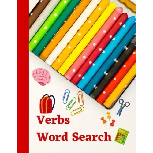 Verbs Word Search: English grammar puzzle activity book