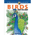 Creative Haven Birds Dot-To-Dot Coloring Book