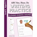 ABC See, Hear, Do Level 4: Writing Practice, Blended Ending Sounds