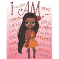 I Am: Positive Affirmations for Kids Self-Esteem and Confidence Coloring Book For Girls Kids Books About Diversity