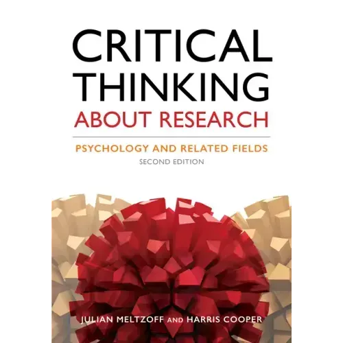 Critical Thinking about Research: Psychology and Related Fields