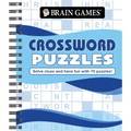 Brain Games - Crossword Puzzles (Waves): Solve Clues and Have Fun with 70 Puzzles!