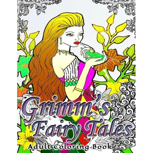 Grimm's Fairy Tales Adult Coloring Book