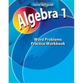 Algebra 1, Word Problems Practice Workbook