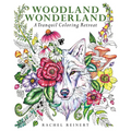 Woodland Wonderland: A Tranquil Coloring Retreat - A Calming Coloring Book of Flowers and Forest Animals for Adults