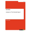 Antiquity in "The Federalist Papers"