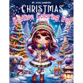 Festive Coloring Fun, December Delight all Year Coloring Book: A Christmas Coloring Book of Holiday Scenes and Joyful Characters, Featuring 105 Pages