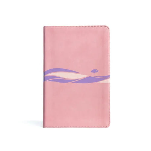CSB Easy-For-Me Bible for Early Readers, Coral Pink Leathertouch