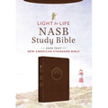 Light for Life NASB Study Bible (Mahogany Lighthouse)
