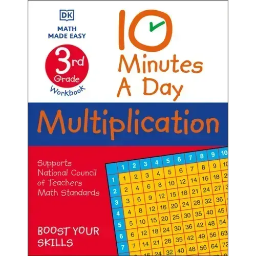 10 Minutes a Day Multiplication, 3rd Grade