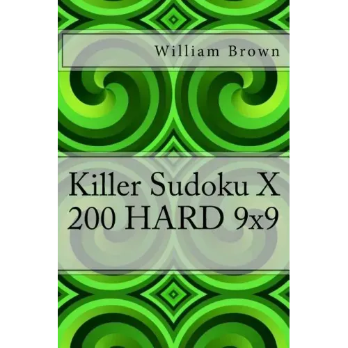 Killer Sudoku X - 200 HARD 9x9
