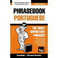 English-Portuguese phrasebook and 250-word mini dictionary