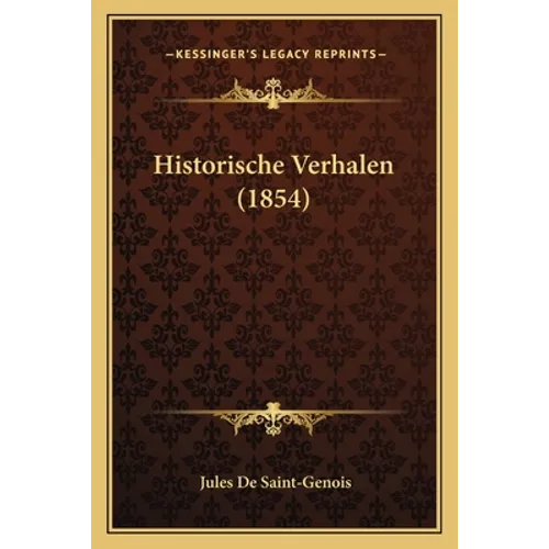 Historische Verhalen (1854)