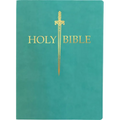 KJV Sword Bible, Large Print, Coastal Blue Ultrasoft: (Red Letter, Teal, 1611 Version)