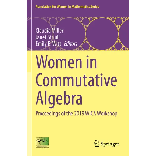 Women in Commutative Algebra: Proceedings of the 2019 Wica Workshop
