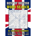 Word Search Puzzle Books for Adults: British Themed Wordsearch Activity Book 84 Large Print Puzzles (UK Spelling)