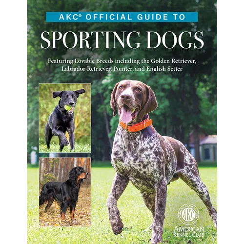 Akc Official Guide to Sporting Dogs: Featuring Lovable Breeds Including the Golden Retriever, Labrador Retriever, Pointer, and English Setter