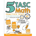 5 TASC Math Practice Tests: Extra Practice to Help Achieve an Excellent Score
