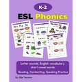 K-2 ESL Phonics: reading, handwriting, speaking practice