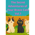 The Secret Adventures of Four Brave Cats Vol. 1: A Funny Chapter Book for Kids Ages 6-10 About Friendship, Mystery, and Courage