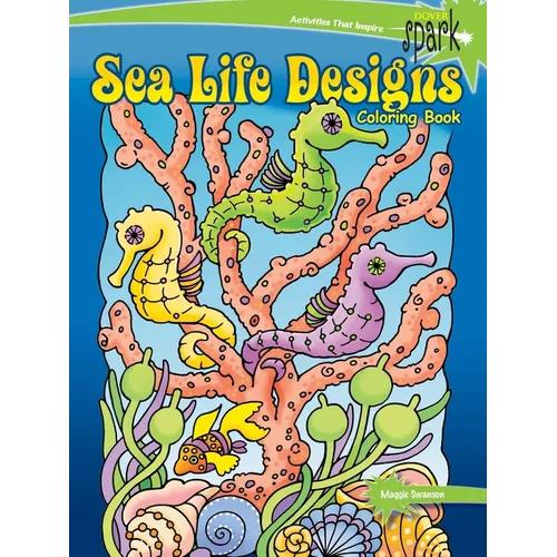 Spark Sea Life Designs Coloring Book