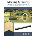 Meeting Minutes of Naval Lodge No. 4 F.A.A.M. 1813