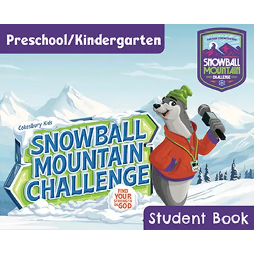 Vbs 2026 Snowball Mountain Challenge Preschool/Kindergarten Student Book (Pkg of 6): Find Your Strength in God