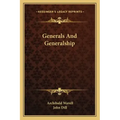 Generals and Generalship