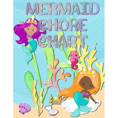 Mermaid Chore Chart: Kids Weekly Chore Chart Tracker