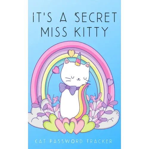 It's A Secret Miss Kitty: Small Cat Password Tracker
