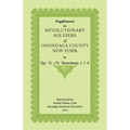 Supplement to Revolutionary Soldiers of Onondaga County, New York