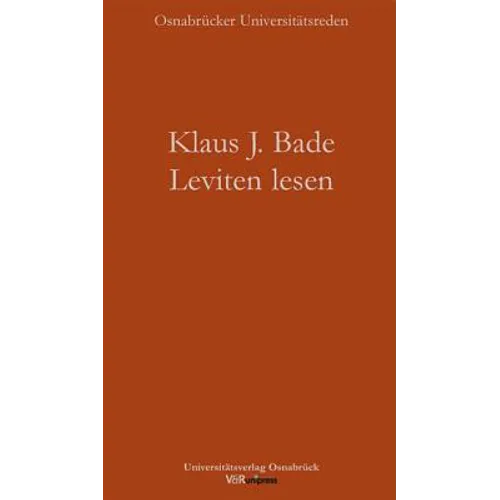 Leviten Lesen: Migration Und Integration in Deutschland