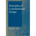 Principles of Constitutional Design