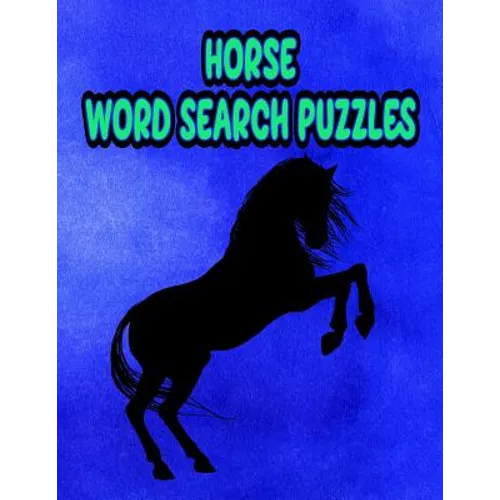 Horse Word Search Puzzles