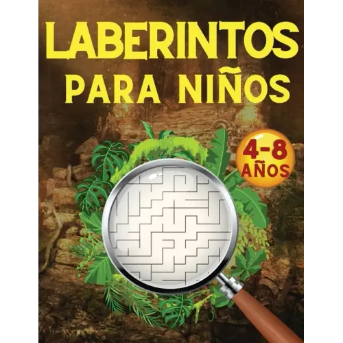 Laberintos para Niños: Juegos, Rompecabezas, Ejercicios de Lógica y Motricidad Fina Libro de Actividades Cuaderno para niños y niñas de 4 a 8 años 5,