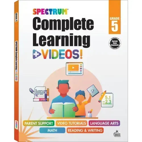 Spectrum Complete Learning + Videos Workbook: Volume 70