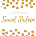 Happy 16th Birthday Guest book Sweet Sixteen: Guest book, party and birthday celebrations decor, memory book,16th birthday guest book, happy birthday