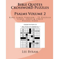 Bible Quotes Crossword Puzzles: Psalms