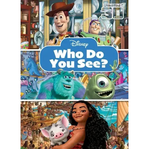 Disney: Who Do You See? Look and Find