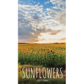 Sunflowers 2021 Diary: Slim Pocket Calendar, Week to View, Monthly Planner, Date Book Notepad with Holidays Contacts Passwords