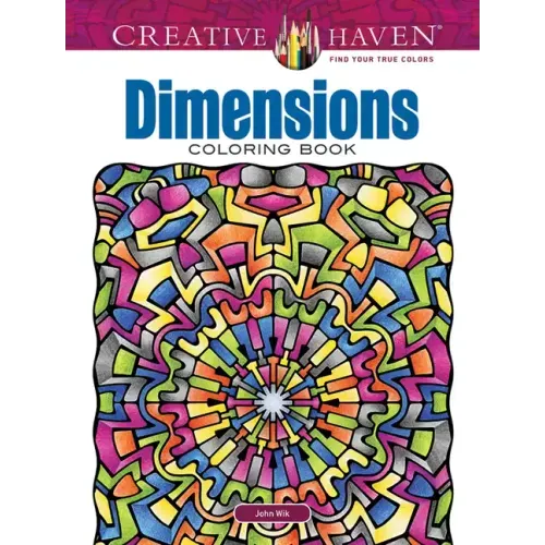 Creative Haven Dimensions Coloring Book