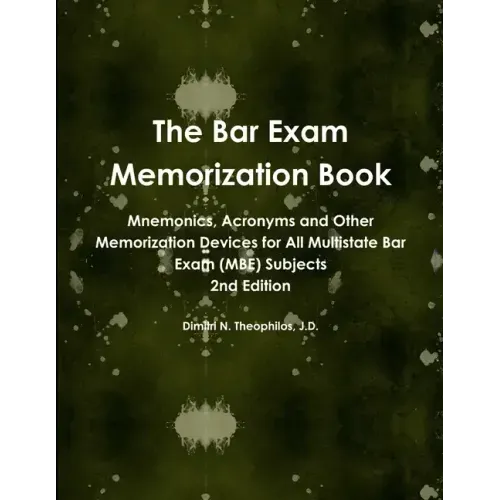 The Bar Exam Memorization Book