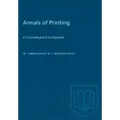 Annals of Printing: A Chronological Encyclopaedia