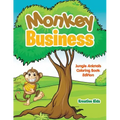 Monkey Business: Jungle Animals Coloring Book Edition