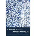 Critique and Postcritique