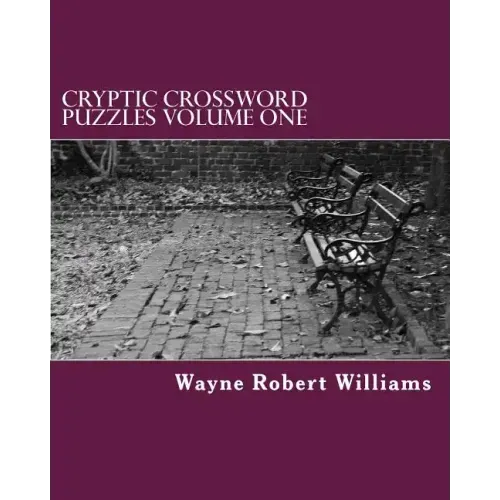 CRYPTIC CROSSWORD PUZZLES Volume One
