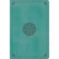 ESV Study Bible, Personal Size (Trutone, Turquoise, Emblem Design)