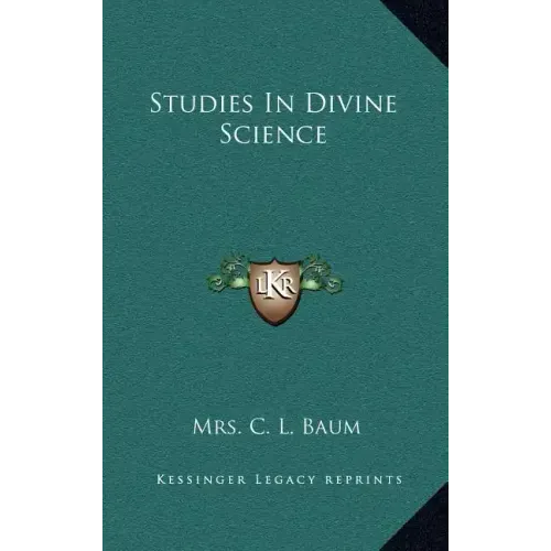 Studies in Divine Science