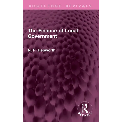 The Finance of Local Government