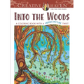 Creative Haven: Into the Woods: A Coloring Book with a Hidden Picture Twist